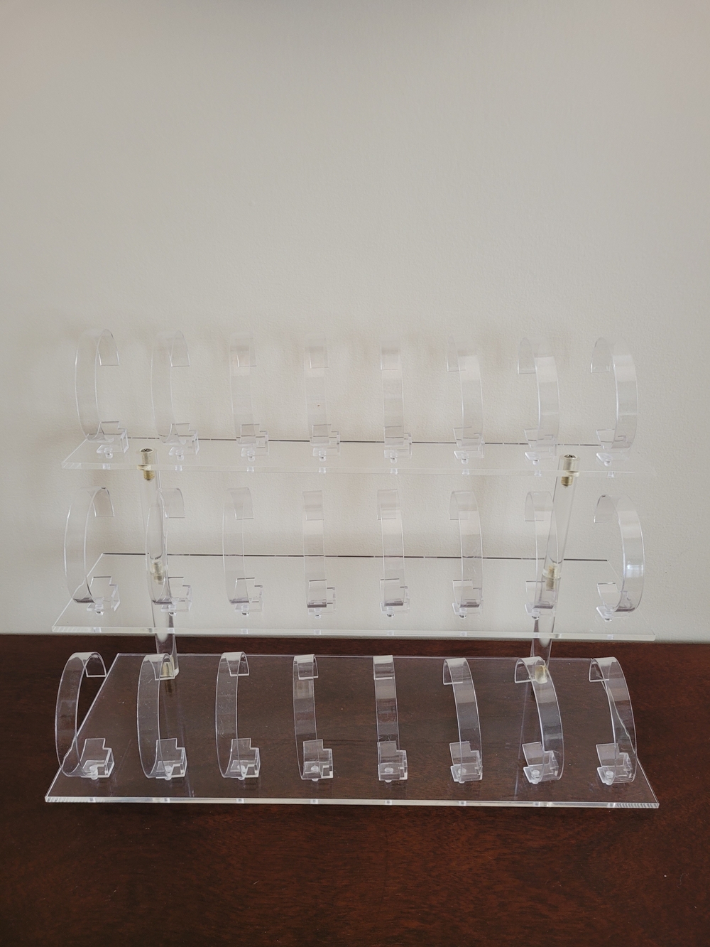 New Acrylic Clear 24 Watch Display Stand
